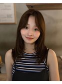 顔周りレイヤーボブで垢抜け小顔カット/前髪あり前髪なし/恵比寿