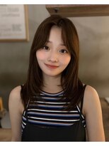 メゾンドムニ 恵比寿(Maison de MUNi)&nbsp;顔周りレイヤーボブで垢抜け小顔カット/前髪あり前髪なし/恵比寿