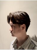 10代20代オススメ韓国風ニュアンスパーマセンターパート