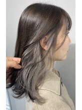 ヘアーアンドビューティーザ エフ(Hair Beauty the F) ~ インナープラチナシルバー ~