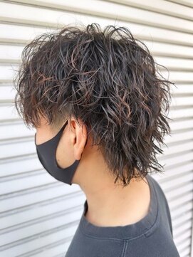 ライズ 渋谷店(RISE) 【ツイストスパイラル】ツーブロックマッシュウルフ!