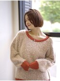 【セロ姫路】簡単スタイリング　切りっぱなしボブ