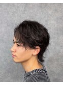 スパイラルセンターパート、大人ショート