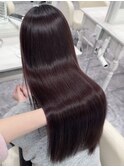 うねりのないさら艶髪へ