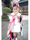 七五三ヘアセット・着付け