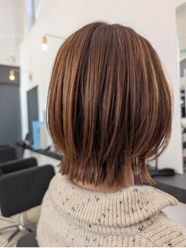 グロース 一宮北店(growth) レイヤーくびれボブ