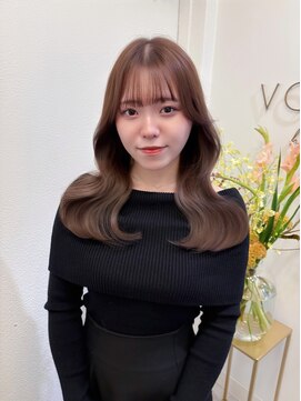 ボタン ハカタ(VOTAN hakata) 【votan坂本早苗】ブラウンカラー/明るめカラー/前髪/顔周り