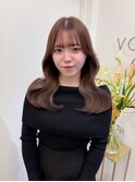 【votan坂本早苗】ブラウンカラー/明るめカラー/前髪/顔周り