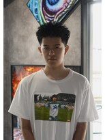 ツークツワンク バーバー 新宿(ZUG2WANG BARBER)&nbsp;スパイキーショート