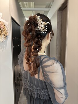 ポノ(po_no) 編みおろしポニー