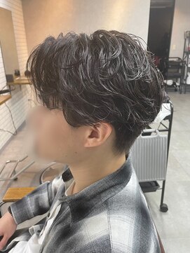 クラスタ(cluster) フェザースパイラルパーマ