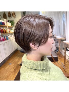 リーフ 焼津店(LeaF) 白髪でも暗くならないナチュラルショート