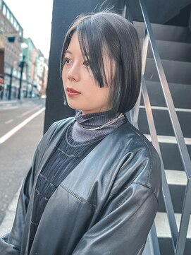 ティル(till) 【till_ayaka】ボブ+イヤリングカラー