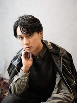 アトラクト バイ ラック 津田沼(Attract by LUCK)&nbsp;フェザーショート/津田沼/メンズパーマ/メンズ/ブリーチ