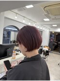 丸みがかわいい！多毛さんショート
