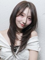 イリ 梅田(ili)&nbsp;レイヤーカット/ブリーチなし/ココアブラウン/髪質改善