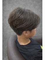 ヘアアンドデザイン ネイビー(Navy)&nbsp;フェザーパーマ