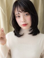 カバーヘア イヴ 戸頭店(COVER HAIR EVE)&nbsp;ハッシュカット/レイヤーカット/レイヤー/ダークアッシュ/暗髪e