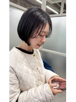 ネウィ 赤羽(newi)&nbsp;ミニボブ×ダークトーン