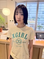 プール(POOL) 韓国風 レイヤーボブ