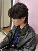 【松元担当】韓国風×毛流れパーマ