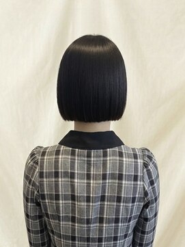 ココカラヘアー ニコ(cococara hair nico) 切りっぱなしボブ/ミニボブ/縮毛矯正