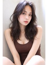 韓国風くびれウェーブロング