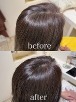ヘアーサロンウフ(hair salon Oeuf) 香草カラー色葉(ノンジアミンカラー・自由が丘)