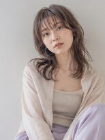 ドット ヘアー ジェム(dot.hair gem) ニュアンスパーマ/ミディパーマ/フォグベージュカラー