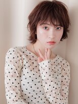 カバーヘア ブリス 川口(COVER HAIR bliss)&nbsp;ハニーブラウンブリーチなしクラゲヘアハッシュウルフ20代30代Z