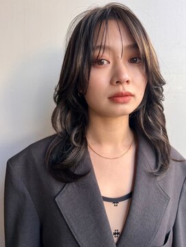 ブラウヘアアンドケア(care) レイヤー×ダークブラウンカラー