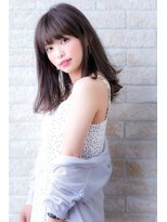 ヘアーアートシフォン 川口東口店(hair art chiffon)&nbsp;モードでジグザグバング＆３Dカラーのミニマムボブ風ノットヘア