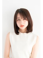 ファイル バイ リトル(file by little)&nbsp;切りっぱなしでもナチュラルなボブ