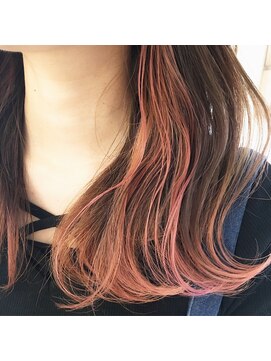 オルガン(Organ) ピンクコーラルインナーカラー