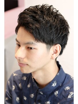 ヘアーロギア 栄店(hair LOGiA) ★hair LOGIA★ 〇ビジネスカジュアルアップバング