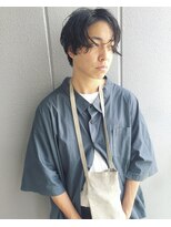 スティードトーキョー(Steed Tokyo)&nbsp;Men's style 抜け感×センターパートショート