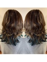 クルーブラン(CouLeur blanc)&nbsp;相性間違いなし！インナーブルー×グリーン