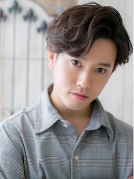 グルーミングサロン バーバー キャッスル 北浦和西口(Grooming salon Barber Castle) ワイルドアップバングでジェントルマンstyle F