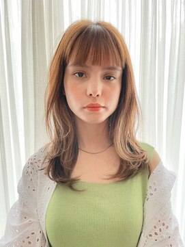 マグノリア オモテサンドウ(MAGNOLiA Omotesando) くびれるニュアンスストレート・・・HINATA