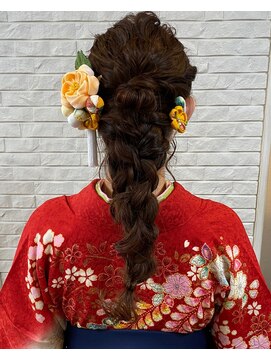 ザブックハンドサロン(The book hand salon) 着付×ヘアセット