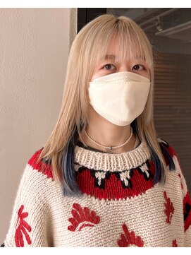 ブリック(BRICK.S) インナーカラー　BLUE