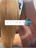 【枝毛カット付き】ダブルカラー＋高濃度髪質改善ULTOWAトリートメント