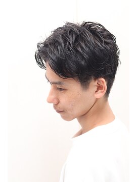ヘアーアンドグルーミング ヨシザワインク(HAIR&GROOMING YOSHIZAWA Inc.) ツーブロックアップバングスパイラルパーマ