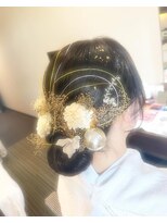 ヘアセット専門店 ナゴミ 渋谷店(nagomi) 成人式水引きヘアセット　