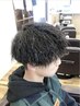 【大人気】ツイストパーマで男前に！メンズカット+ツイストパーマ　￥11220