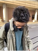 【遠藤】ソフト刈り上げ×スパイキーベリショ