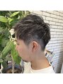 ヘアーファーガス(HAIR FAGUS) men's × highlight ★刈り上げスタイル&メッシュの束間が好評!