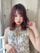 プアメリア 名古屋(Puamelia)&nbsp;トリートメント ブリーチなしダブルカラー 前髪縮毛矯正