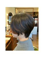 エルサフィロ キタハマ(el zafiro kitahama)&nbsp;20×30×40代×似合わせカット×ショート×お手軽スタイリング