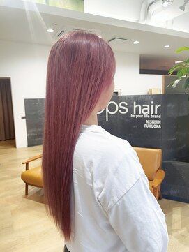オプスヘアー 西新店(OPS HAIR) ベビーピンク